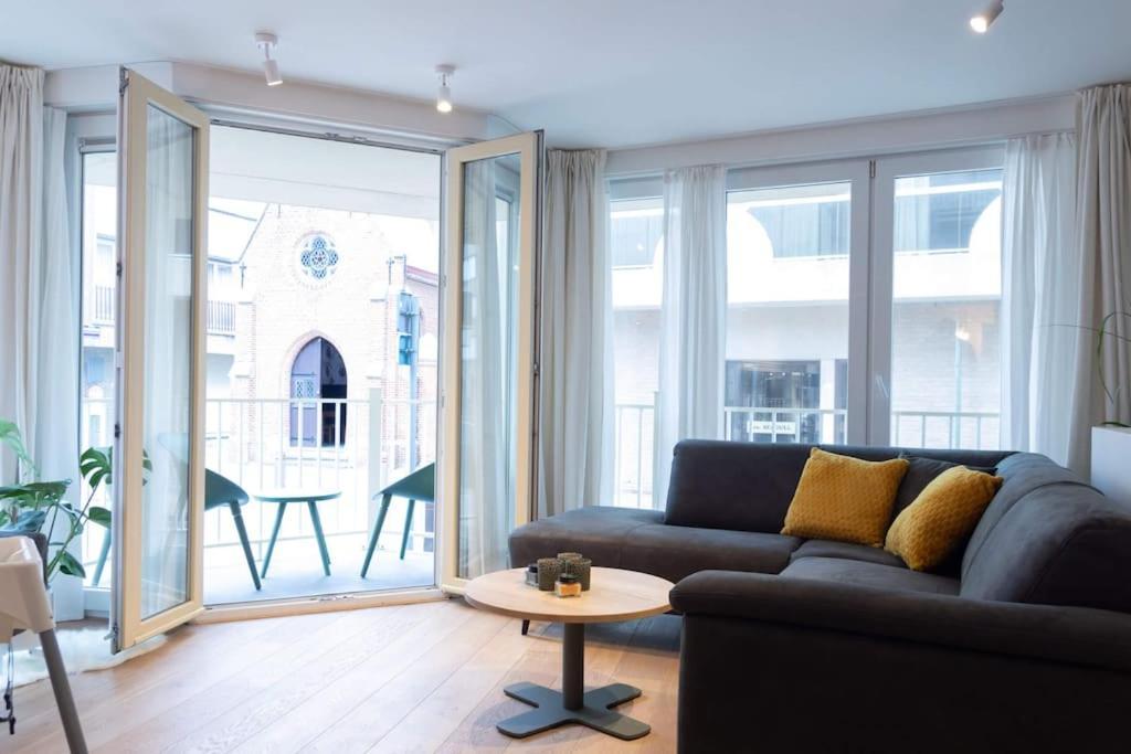 A Bien Venue - Modern Appartement, 50M Van Zee Кнокке-Гейст Екстер'єр фото